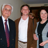Със семейство Текелиеви след премиерата в зала 'България'